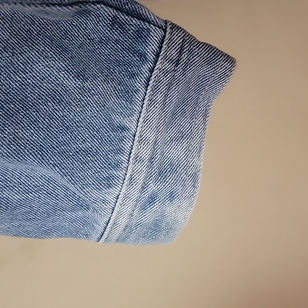 Zara Distress Style Jean Jacket - Picture 4 of 9
